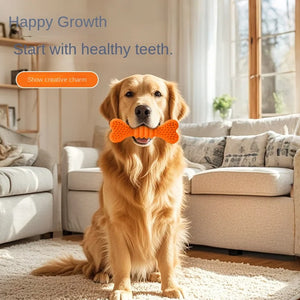 New Soft Spike Bone , Teeth Cleaning Chew Toy Medium Dogs, Durable and Indestructible