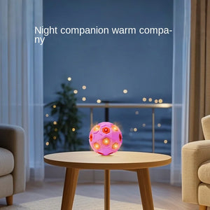 Natural Rubber Molar Teeth Cleaning Light-Emitting Medium-Sized Toy Ball Interactive Training Self-Hi Relieving Stuffy Dog
