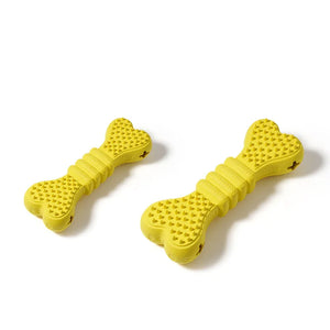 New Soft Spike Bone , Teeth Cleaning Chew Toy Medium Dogs, Durable and Indestructible