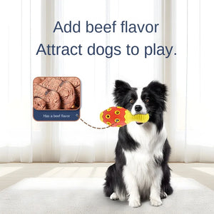 Simulation Bowling Molar Interactive Relieving Stuffy Natural Rubber Food Leakage Bite Medium-Sized Dog Toy