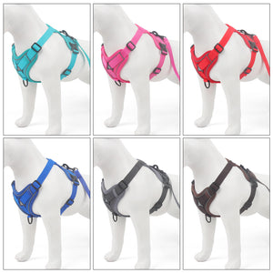 New dog leash vest-style chest strap reflective breathable cat walking leash dog leash pet leash