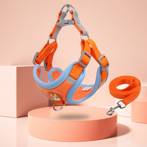 New pet chest strap vest dog strap small dog strap reflective dog traction rope