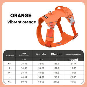 Summer dog's chest and back are light and breathable and waterproof dog leash outdoor dog walking explosion-proof dog rushing