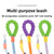 Universal leash for cats and dogs, dopamine explosion-proof traction leash for outdoor large dogs, multi-functional dog leash for dog training, special dog walking leash