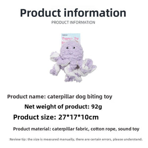 Dog toys self-sexual and loosen up and resistant to biting and sound grinding teeth pet medium and large dog companion toys
